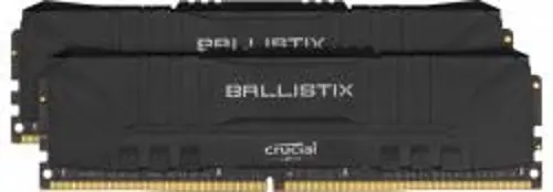 Crucial 32GB KIT DDR4 3200MHz CL16 Ballistix Black fekete színű (BL2K16G32C16U4B)