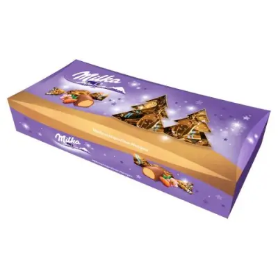 Szaloncukor, 300 g, MILKA, marcipános