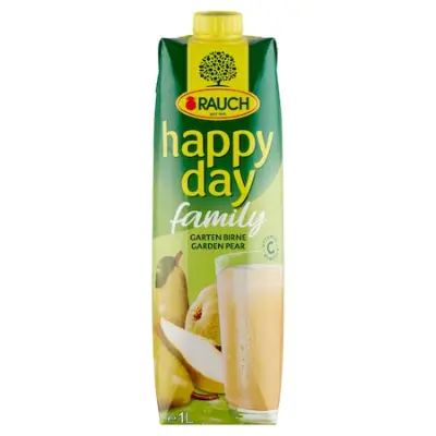 Happy Day Family Körte gyümölcslé, 35%, 1 l