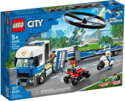 LEGO City Police 60244 Rendőrségi helikopteres szállítás