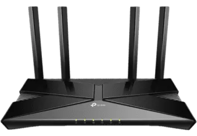 TP LINK ARCHER AX1500 Wi-Fi 6 Router fekete