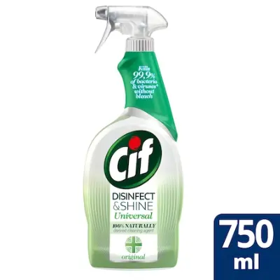 2x CIF Univerzális fertőtlenítő spray, 750 ml