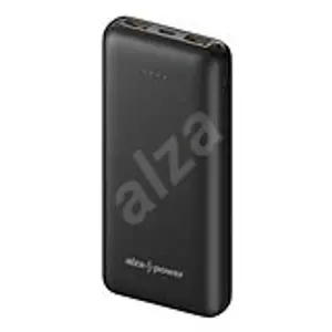 AlzaPower Onyx 20000mAh Fast Charge + PD3.0 - fekete - Powerbank