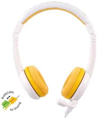 BuddyPhones School+, sárga (BP-SCHOOLP-YELLOW)