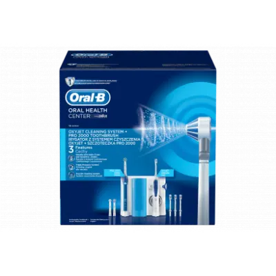 Oral-B Szájápolási Szett: Pro 2000 + Oxyjet Szájzuhany