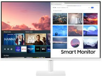 Samsung M7 81, 3 cm (32") 3840 x 2160 pixelek 4K Ultra HD Fehér (LS32AM703UUXEN)