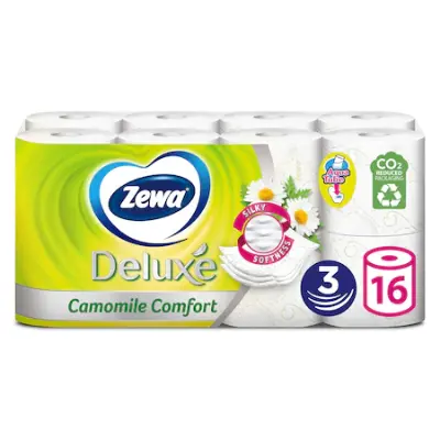 Zewa Deluxe 3 rétegű toalettpapír, több illat, 32 tekercs