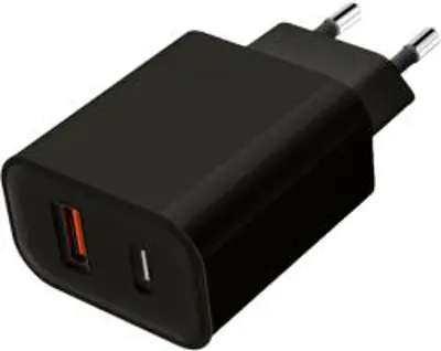 Cellect 18W Hálózati töltő adapter gyorstöltő funkcióval (MTCB-PD18W-BK)
