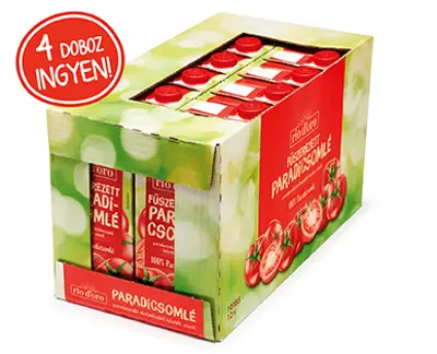 ALDI -  Paradicsomlé 12 db vásárlása esetén