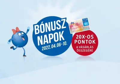 Bónusz napok a DM-ben