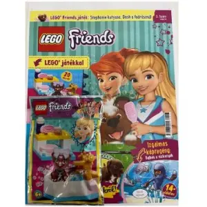 LEGO Friends újság figurával