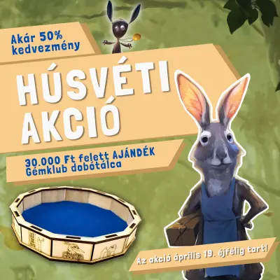 Húsvéti akció akár 50% kedvezménnyel - Gémklub