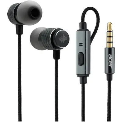 Acer E300 TrueHarmony, In-Ear, Füllhallgató, Szürke
