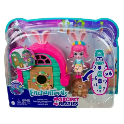 Mattel Enchantimals: Telis-teli kuckó - Bree Bunny kabinja (GTM47)