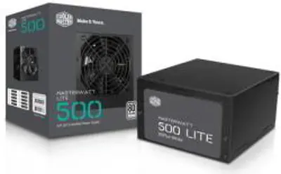 Cooler Master MasterWatt Lite 500W tápegység, fekete (MPX-5001-ACABW-EU)