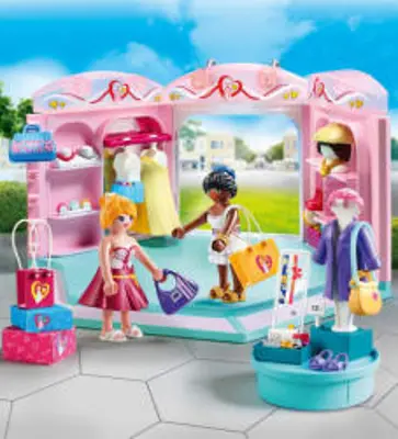 Playmobil City Life Fashion divatáruház játékszett