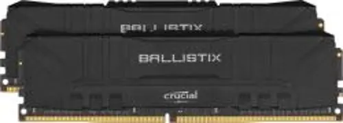 Crucial 16GB KIT DDR4 3000MHz CL15 Ballistix Black rAM memória