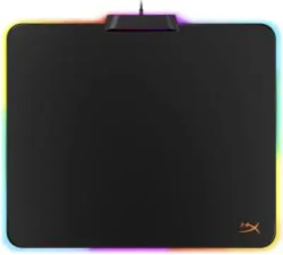 HyperX FURY Ultra Gaming egérpad, RGB világítás, Medium, Fekete (HX-MPFU-M)