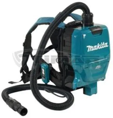 Makita DVC260ZX 2x18V Li-ion BL háti porszívó, 78 m3/h Akku nélkül
