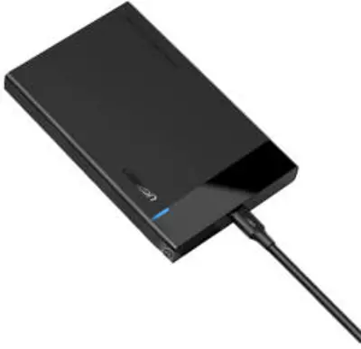 Ugreen US221 SATA külső HDD ház 2, 5 ", fekete