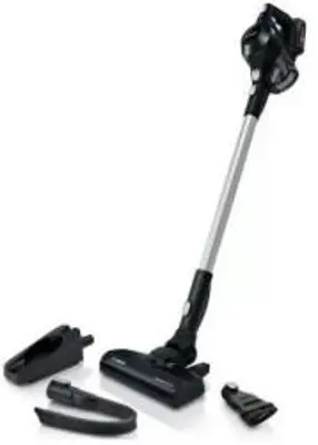Bosch Serie 6 Unlimited akkumulátoros Álló porszívó, Fekete (BBS611BSC)