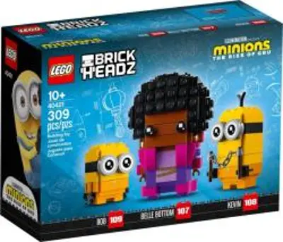 LEGO BrickHeadz Belle Bottom, Kevin és Bob (40421)