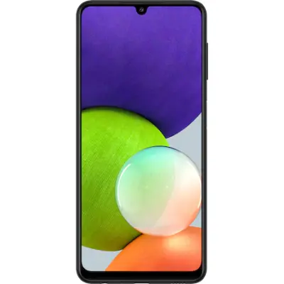 Samsung Galaxy A22 Mobiltelefon, Kártyafüggetlen, Dual SIM, 128GB, LTE, Fekete