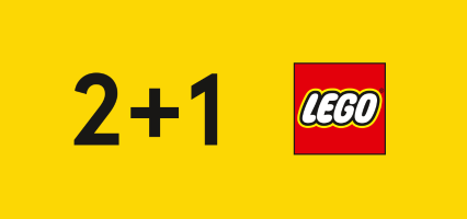 Vásároljon 3 db, bármilyen LEGO® terméket, és a legolcsóbbat ajándékban adjuk