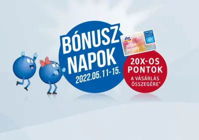 Bónusz napok a DM-ben