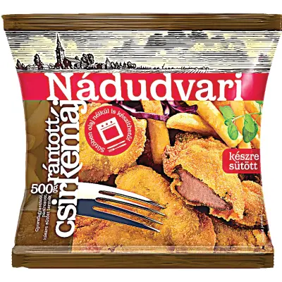 Nádudvari rántott csirkemáj (550g)