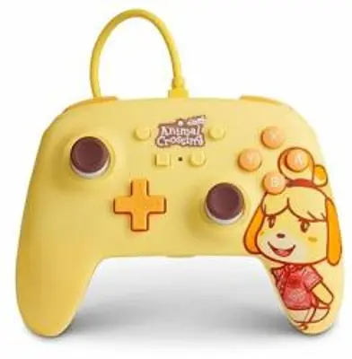 PowerA Enhanced Wired Controller - Animal Crossing Isabelle Nintendo Switch kontroller