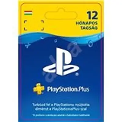 Feltöltőkártya PlayStation Plus 12 hónapos tagság - HU Digital