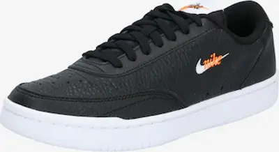 Fekete Nike Sportswear Rövid szárú edzőcipők 'Court Vintage Premium'