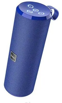 Hoco BS33 Bluetooth hordozható hangszóró (v5.0, TransFlash kártyaolvasó, AUX kimenet, 5W teljesítmény), Kék (BS33_BL)