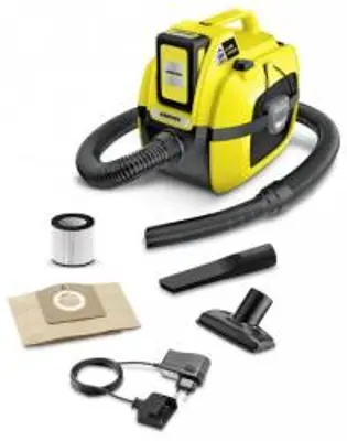 Karcher WD 1 Compact Battery (yellow - black) porszívó készlet