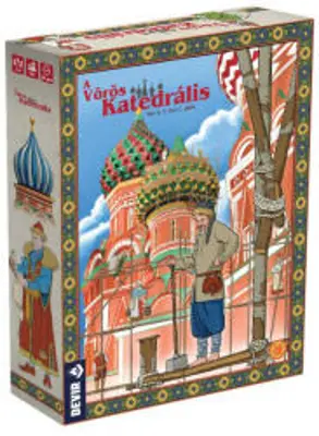 Asmodee A vörös katedrális családi társasjáték