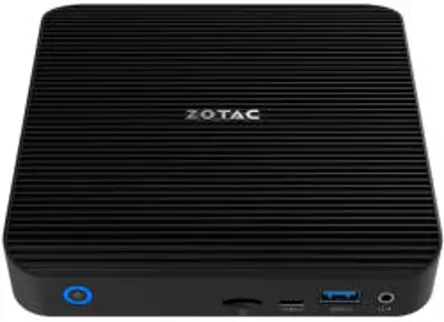Zotac Zbox EDGE CI3441 Barebone Mini PC, Intel® Celeron® N4100 processzorral max. 2.40GHz, RAM nélkül, Tárhely Wi-Fi, UHD Graphics 600, Operációs rend