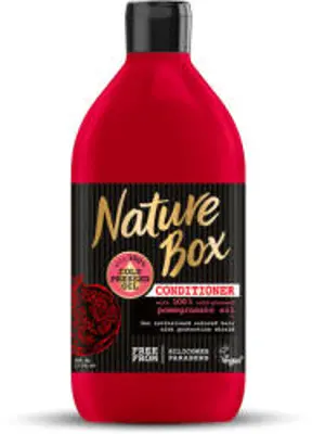 Nature Box balzsam Gránátalma festett hajra, 385 ml