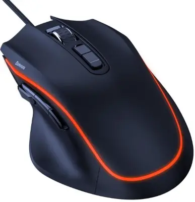 Baseus GAMO 9 Programmable Buttons Gaming Mouse Black