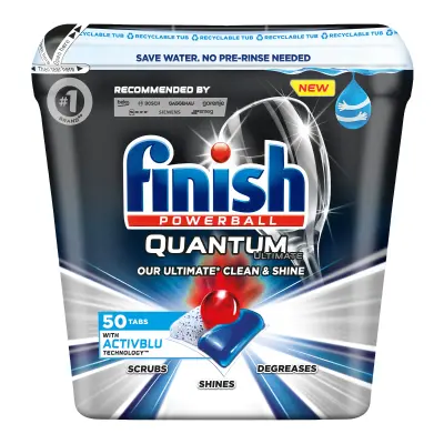 Finish Quantum Ultimate mosogatógép-kapszula, regular/citrom, 100 db
