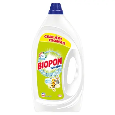 Biopon Takarékos mosógél (normál és Color), 100 mosás
