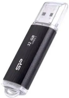 Silicon Power USB 3.1 Blaze B02 memória, 32 GB, fekete (SP032GBUF3B02V1K)