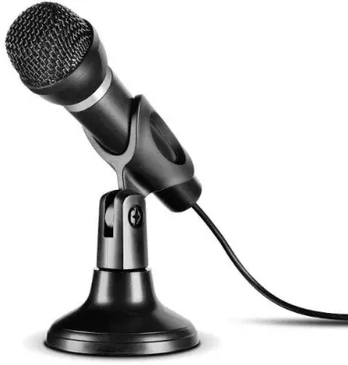 Speedlink SL-800002-BK CAPO USB asztali / kézi mikrofon fekete