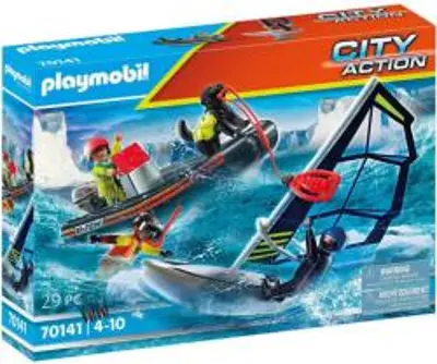 PLAYMOBIL City Action Vízimentők sarkvidéki mentőakció készlet (70141)