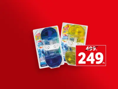 W5 folyékony toalett illatosító, 3x55ml