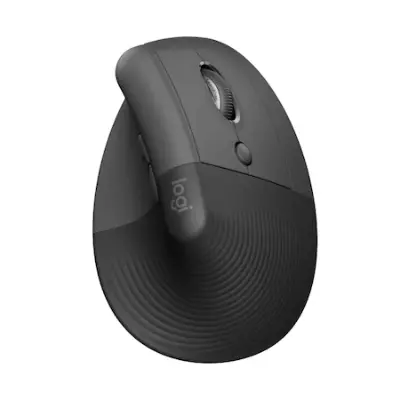 Logitech Lift Függőleges Ergonomikus Egér, Grafitszürke