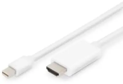 Digitus AK-340304-020-W DisplayPort -> HDMI átalakító kábel 2m fehér
