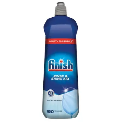 Finish Shine & Protect Rinse Aid öblítőszer gépi mosogatáshoz, Regular, 800 ml