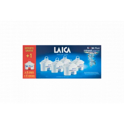 Laica Bi-Flux Mineral Balance szűrő betét 5+1 db