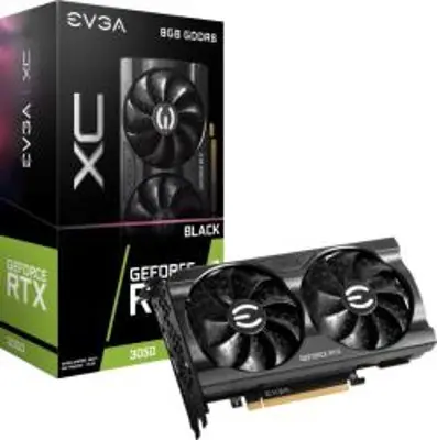 EVGA GeForce RTX 3050 XC BLACK GAMING videókártya